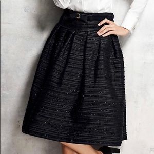 Talbots Black Sparkle Skirt Sz 6 NWTs